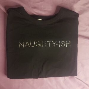 PINK Victoria's Secret Black Tee